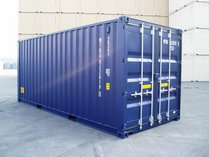 20' DD BLUE RAL 5013 shipping containers