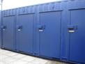 a contact shipping container lock box